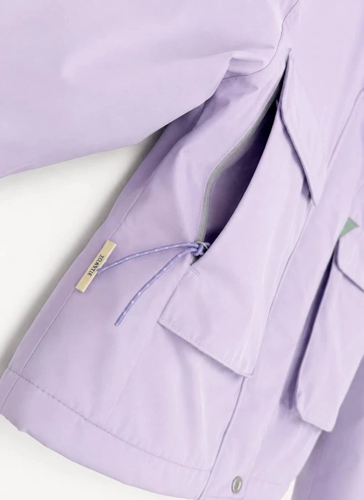 Töastie - Impermeable, Chaqueta Con Forro De Fibra Reciclada | Lila