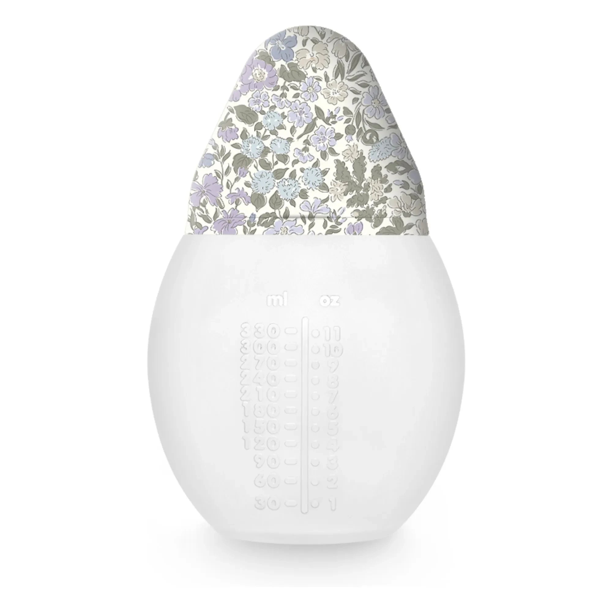 Elhée - Biberón de silicona médica y tetina fisiológica Joanna Louise - Elhée x Liberty | Lavanda
