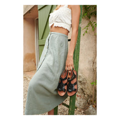 Mapache - Sandalias Tulum | Negro