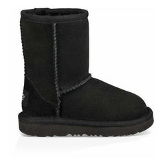 UGG - Botines de gamuza con forro de piel Classic II | Negro