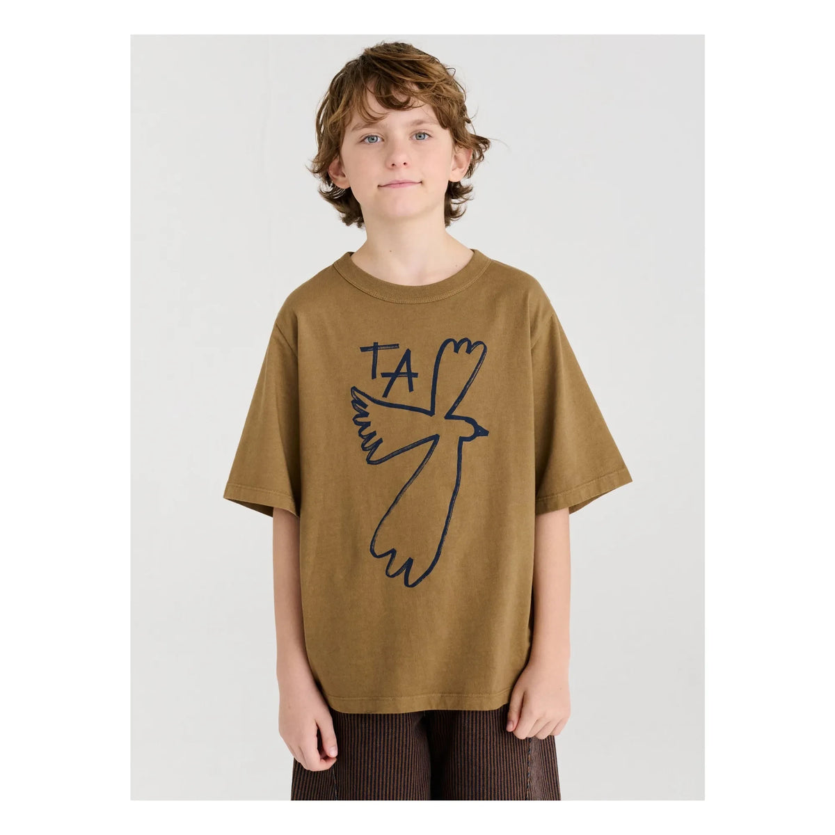 True Artist - Camiseta N°5 Algodón orgánico | Marrón
