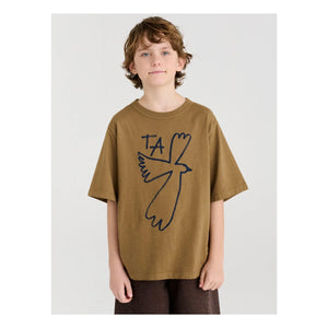 True Artist - Camiseta N°5 Algodón orgánico | Marrón