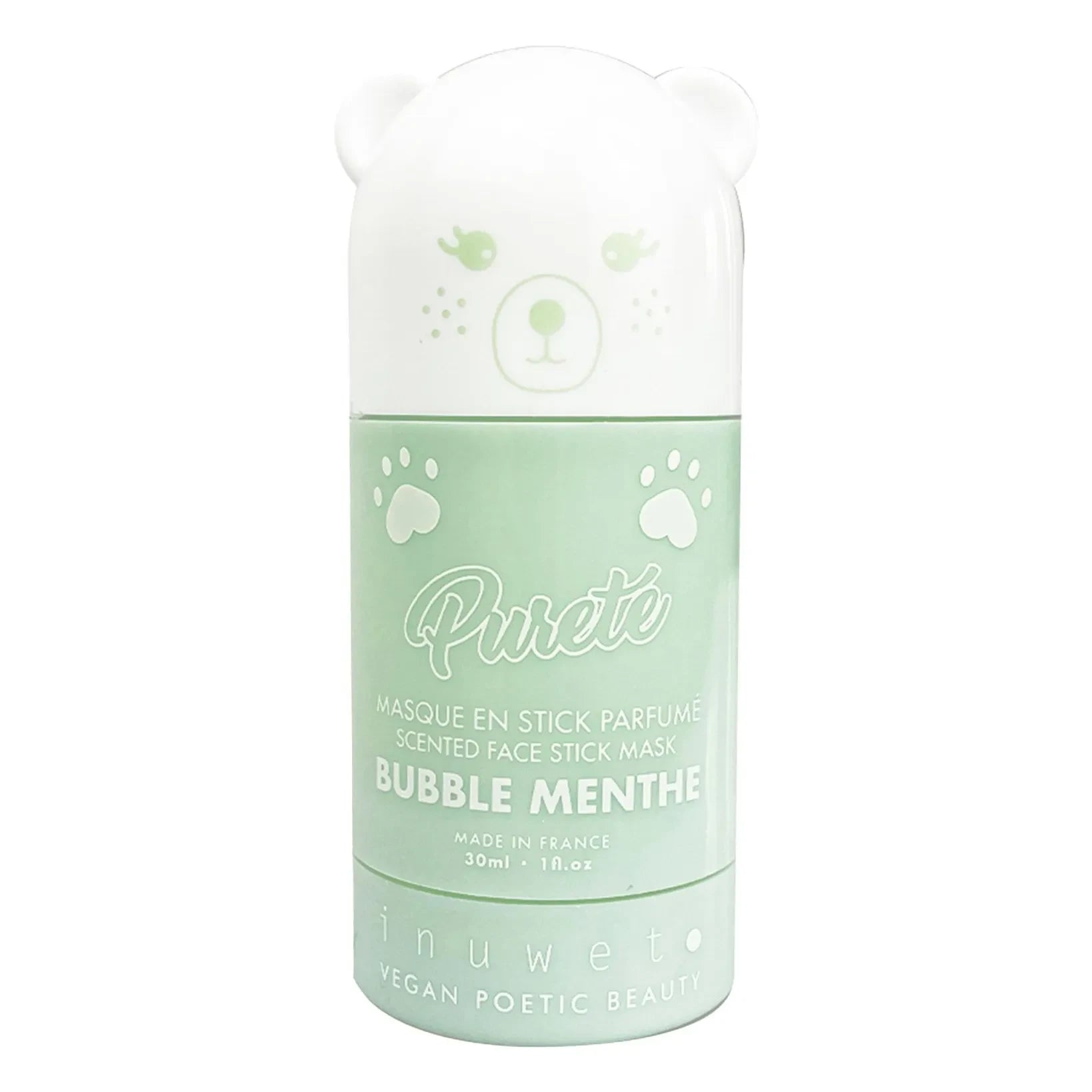 Inuwet - Mascarilla purificante de arcilla Bubble Mint