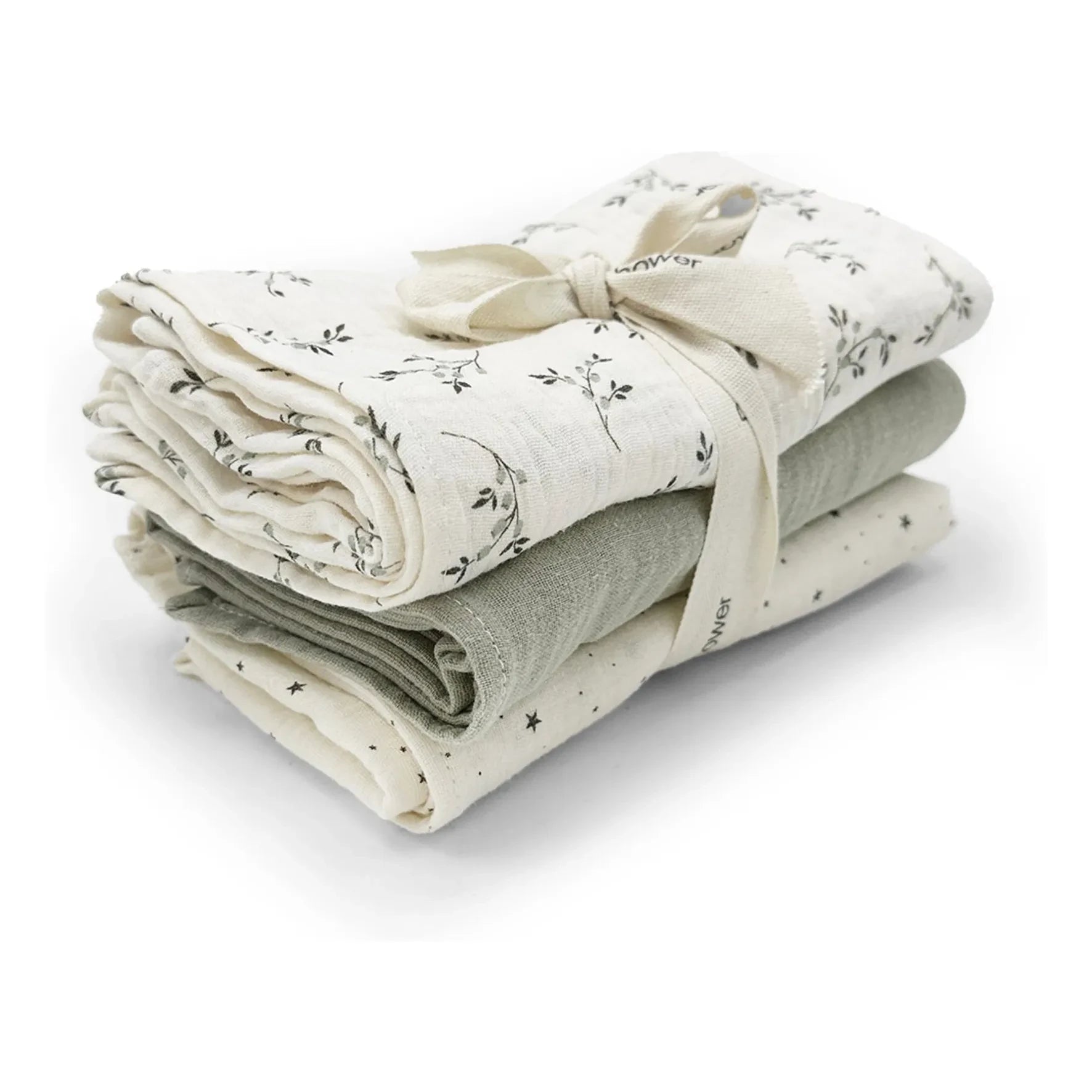 Baby shower - Olive Nappies - Set de 3 | Crudo