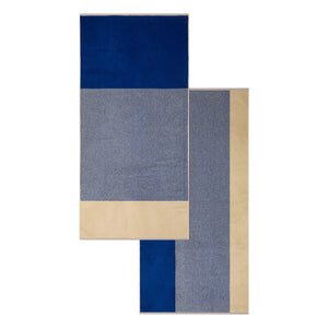 Suite 702 - Toalla de baño, Lex Pott - Set de 2 | Azul