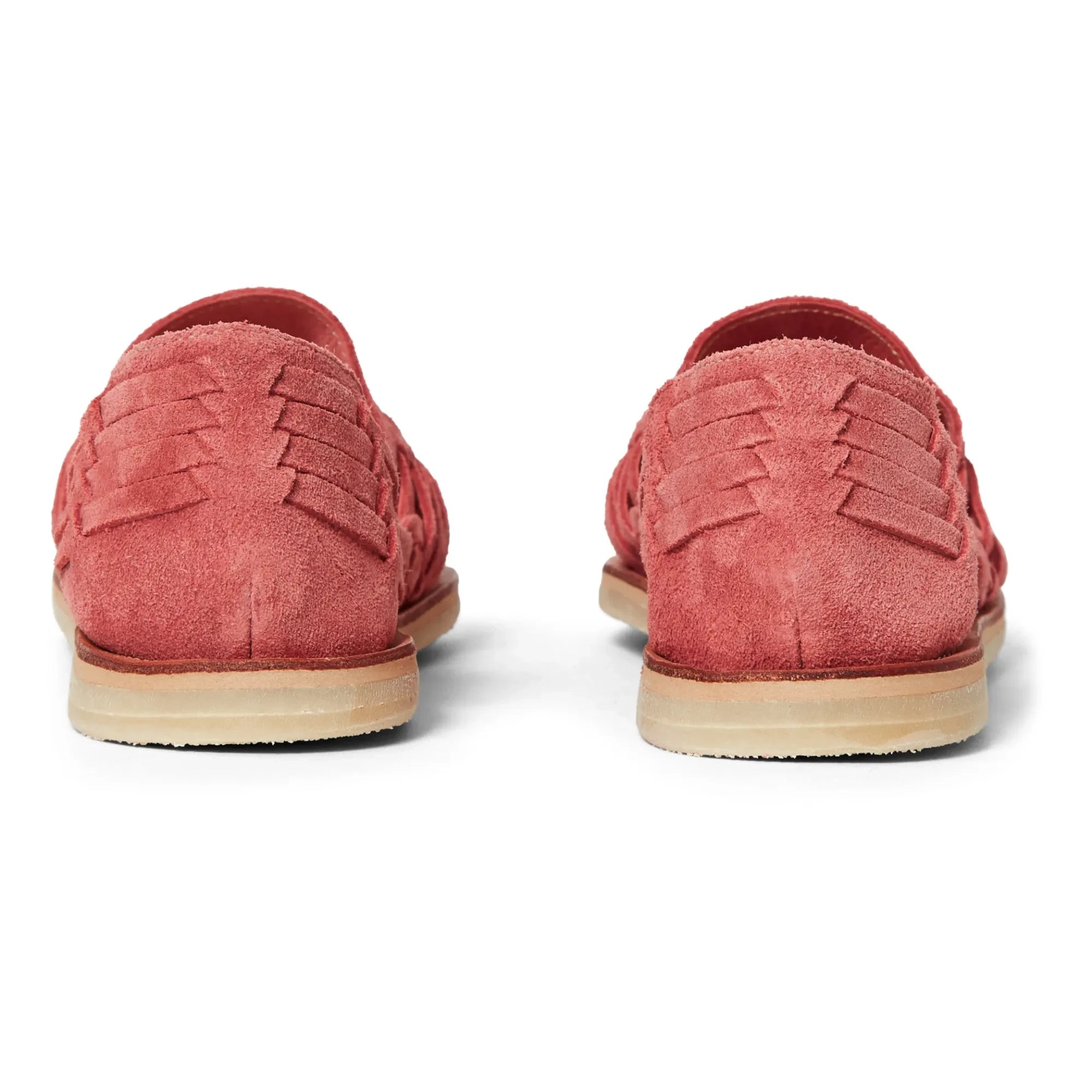 Mapache - Sandalias de Ante Alegre | Rojo Frambuesa