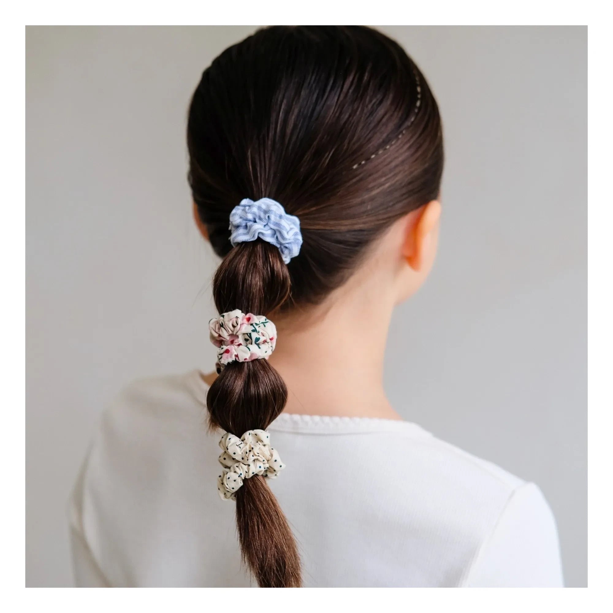 Mimi & Lula - Set de 6 gomas para el pelo de colores surtidos | Crema