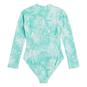 Lison Paris - Bañador Taha'a Tie and Dye con Protección UV | Turquesa