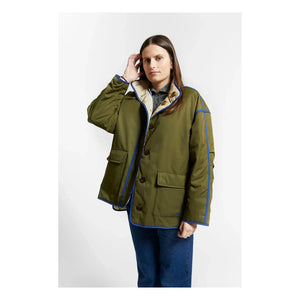 Indee - Chaqueta reversible Warmup | Verde oliva