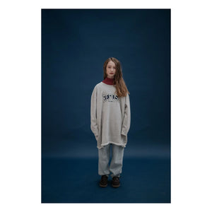 Repose AMS - Cómodo vestido de algodón orgánico | Gris