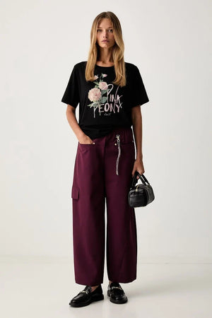Camiseta de algodón para mujer Liu Jo