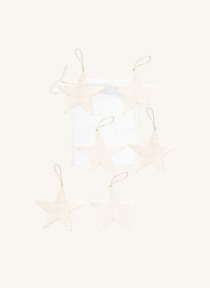 Muskhane - “Shooting Stars” Guirnalda de fieltro | Crudo