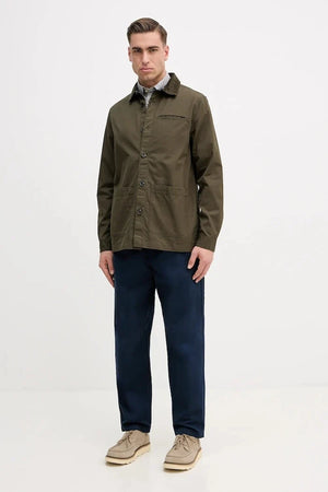 Camisa de algodón Barbour OXTOWN para hombre