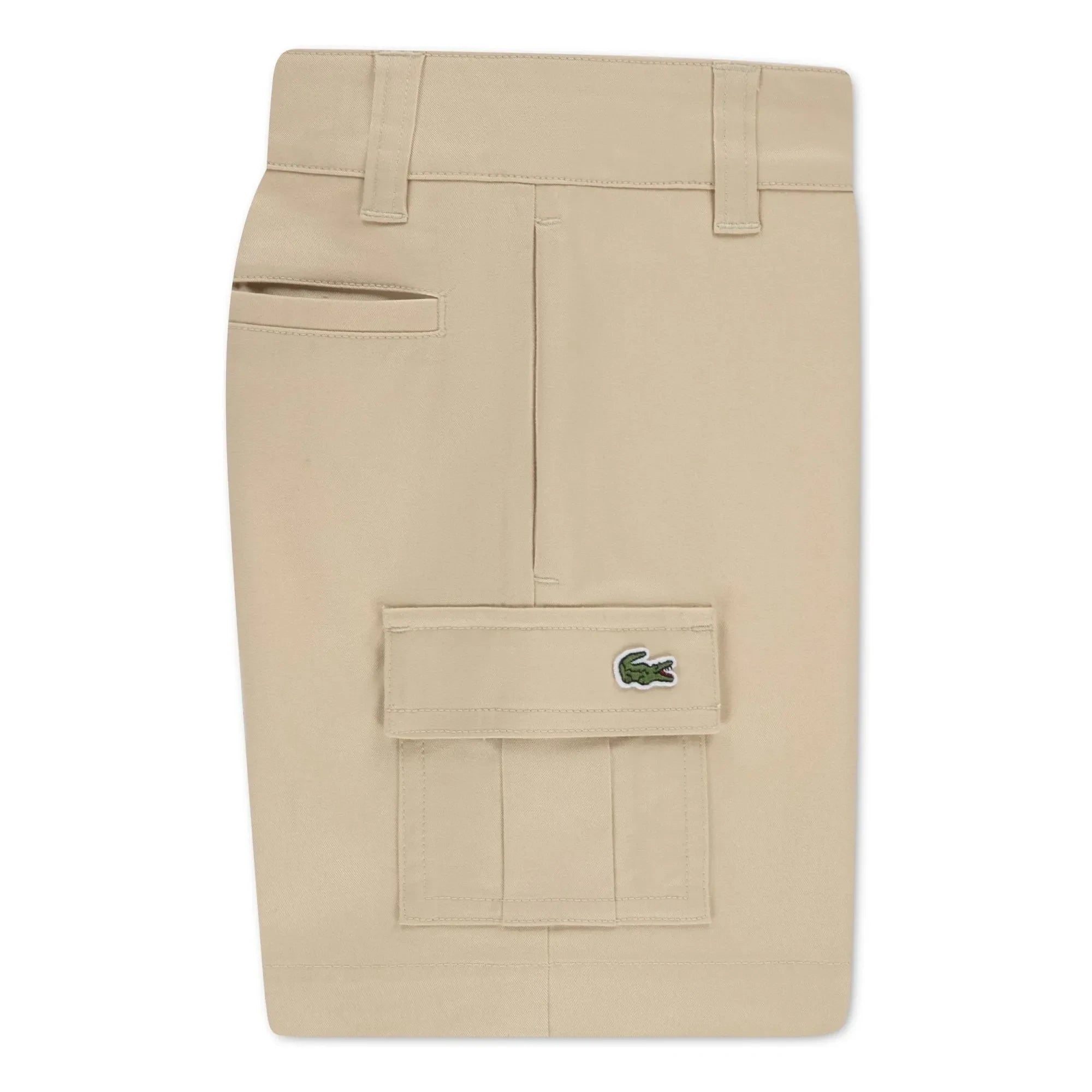 Lacoste - Bermudas Cargo de Algodón Orgánico | Beige