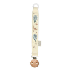 Cam Cam - Pinza para chupete bordada Dreamland | Azul claro