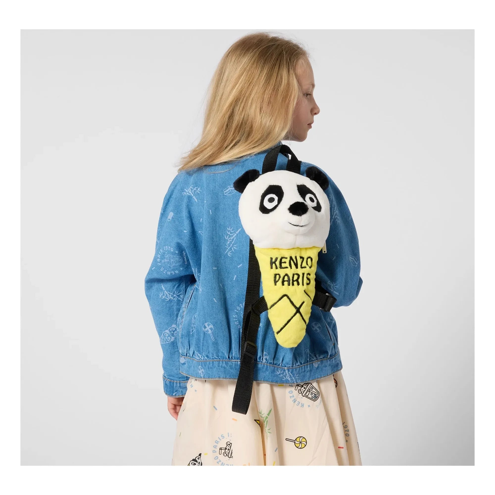 Kenzo - Falda Happy Sweet Panda | Crudo