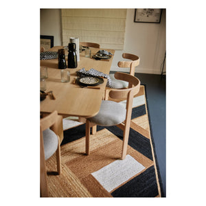 Gabrielle Paris - Joe mesa de comedor rectangular