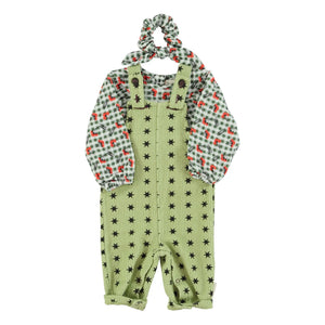 Piupiuchick - Blusa Floral a Cuadros | Verde