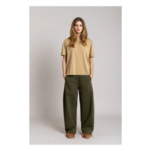Smallable Woman - Camiseta de algodón orgánico Hana | Camel