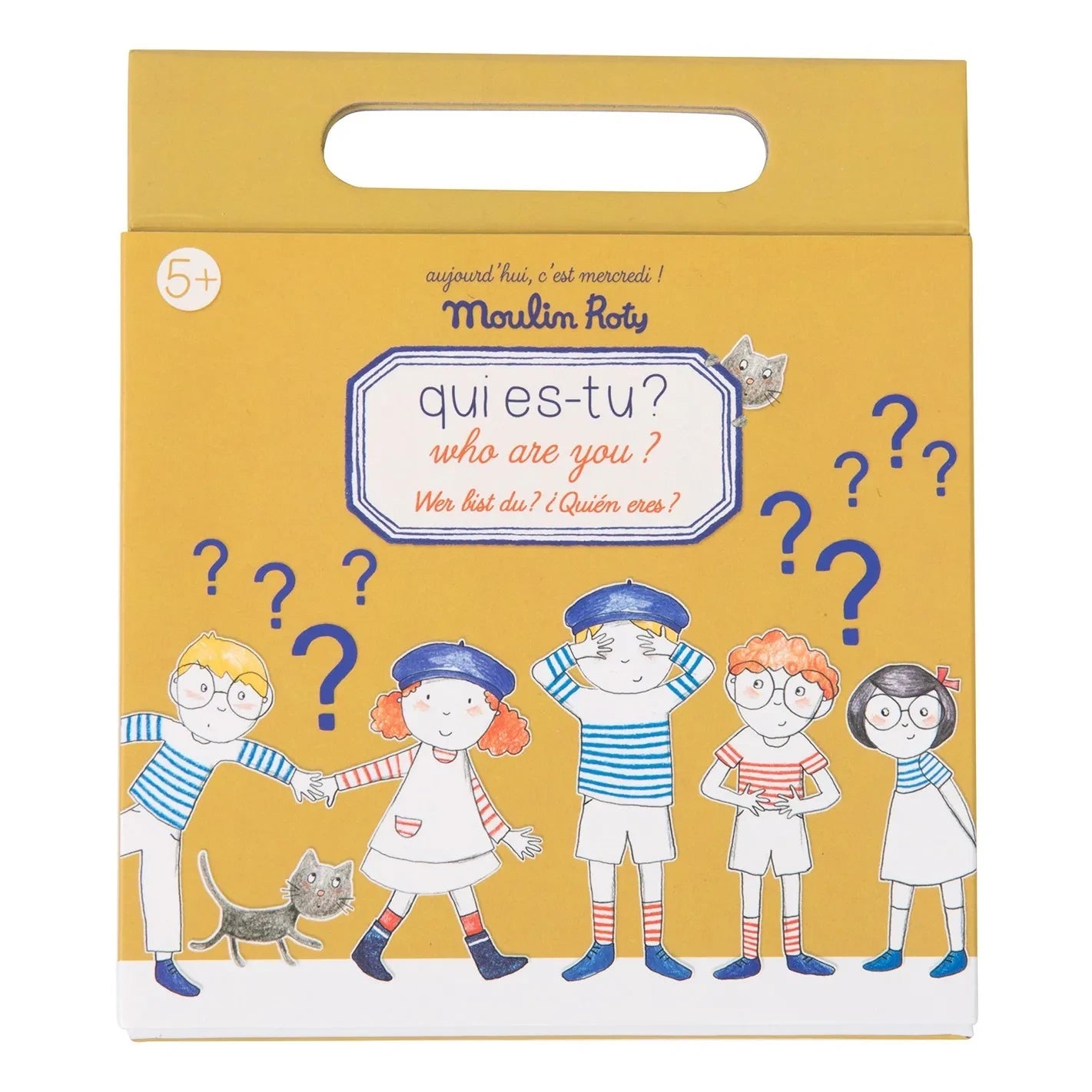 Moulin Roty - ¿Quién eres tú? Juego magnético