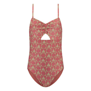 Beachlife - Bañador de fibra reciclada | Burdeos