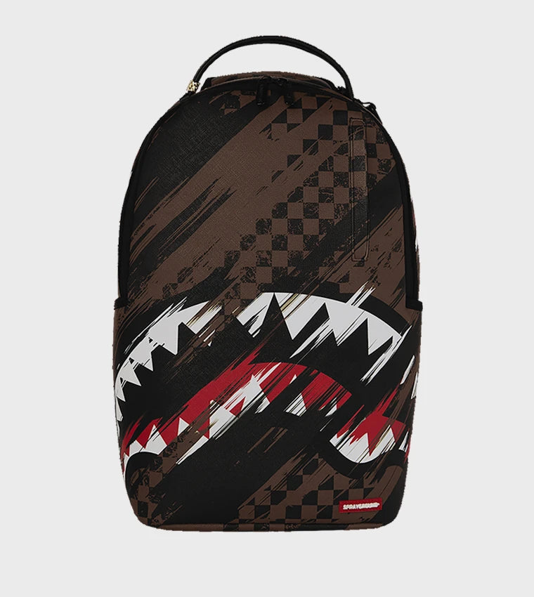 Sprayground - Grunge Baskılı Sırt Çantası