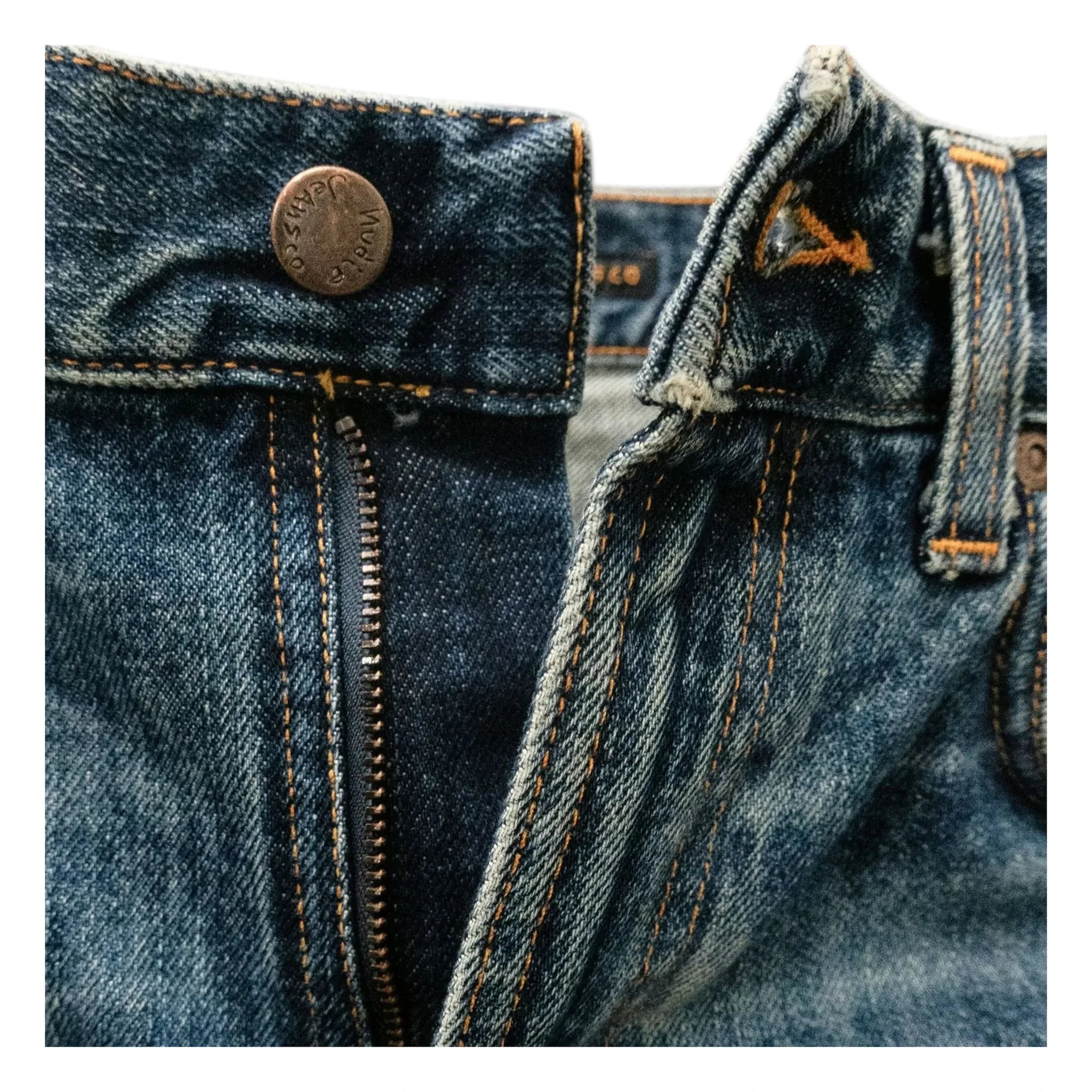 Nudie Jeans - Vaqueros Gritty Jackson Thriller | Azul lavado