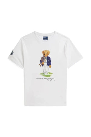 Polo Ralph Lauren camiseta de algodón Wimbledon para niños