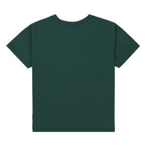 Sporty & Rich - Camiseta Wellness Ivy Algodón reciclado | Verde oscuro