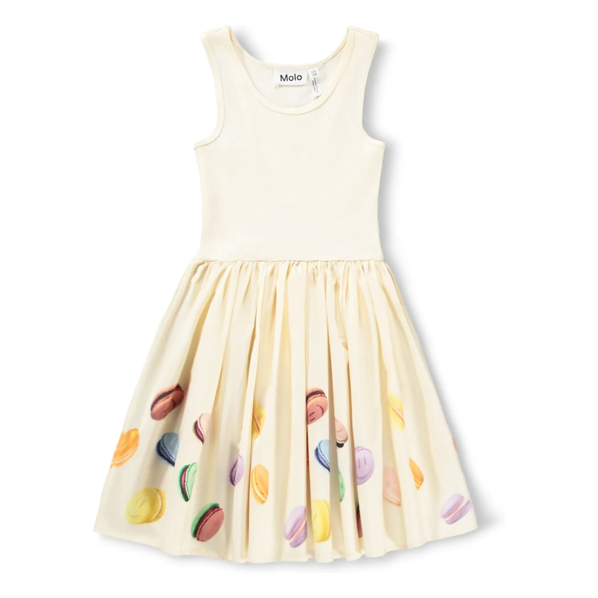 Molo - Vestido Cassandra Macarons Algodón Orgánico | Crema