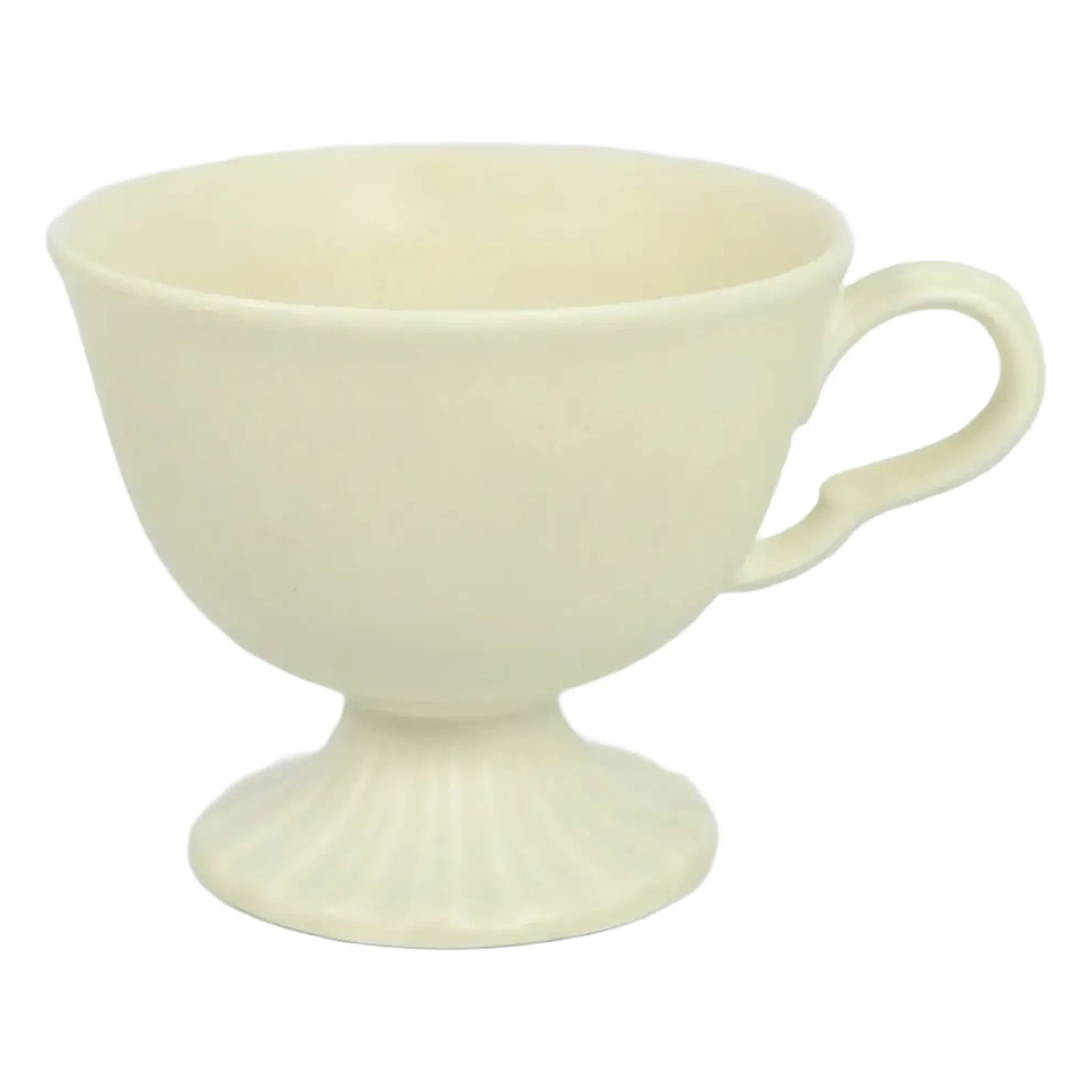 Olsson & Jensen - Tazas de porcelana Yang - Juego de 4 | Crema