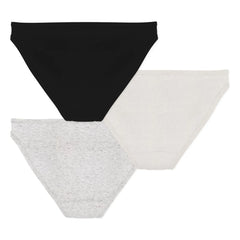 Petit Bateau - Pack de 3 braguitas United Light | Gris jaspeado