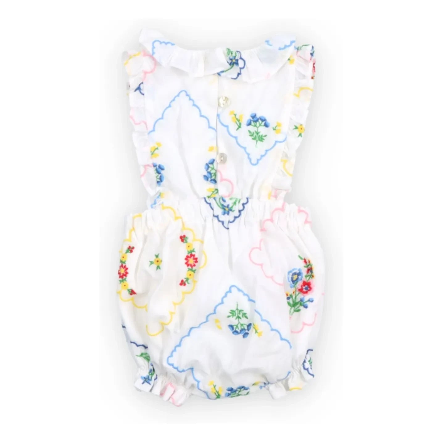 the new society - Mono de jacinto con bordado floral | Blanco