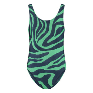 Beachlife - Bañador Zebra de Fibra Reciclada | Verde