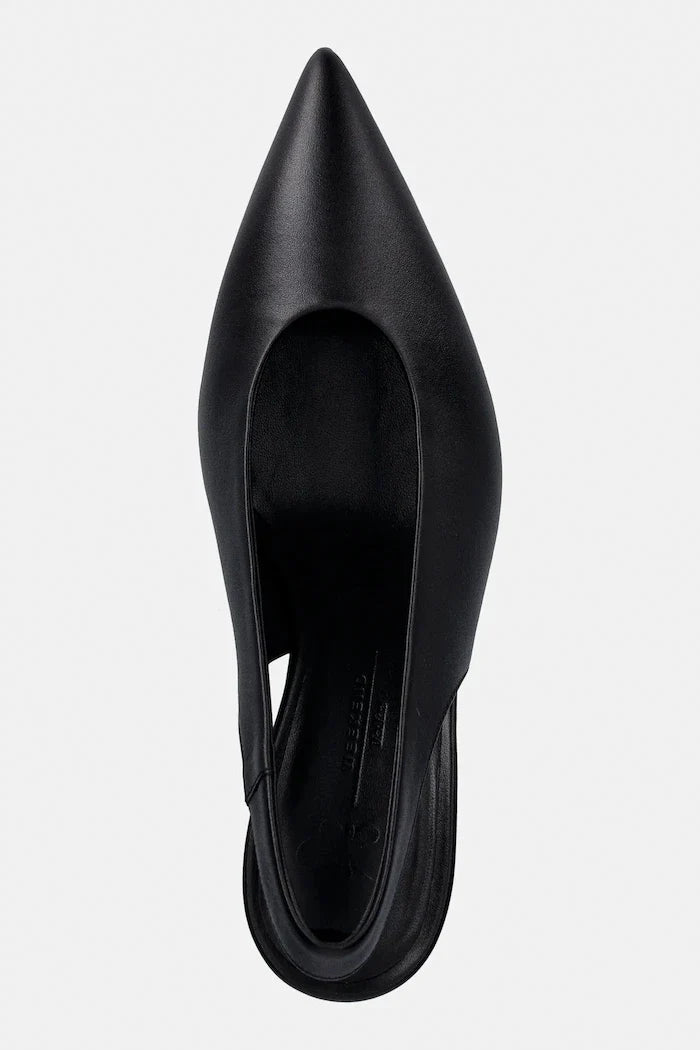 Zapatos de tacón fino de cuero Weekend Max Mara Wkarito