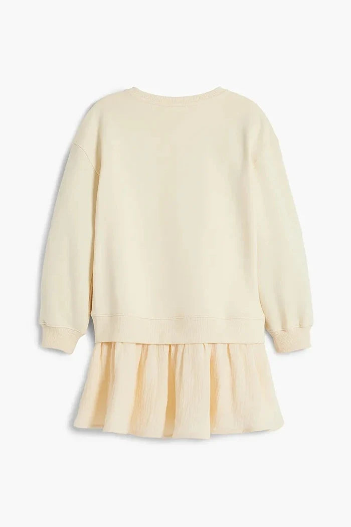 Vestido de algodón Desigual para niños