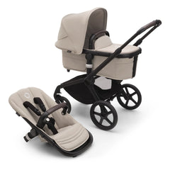 Bugaboo - Bugaboo Fox 5 Cochecito todoterreno - Chasis negro | Marrón topo