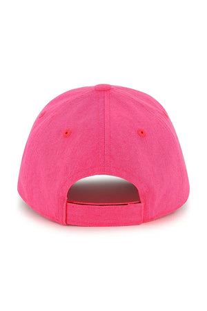 Gorra con visera de algodón para niños Marc Jacobs