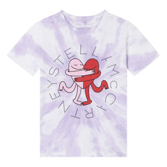 Stella McCartney Niños - Camiseta Stella Tie-Dye | Lila