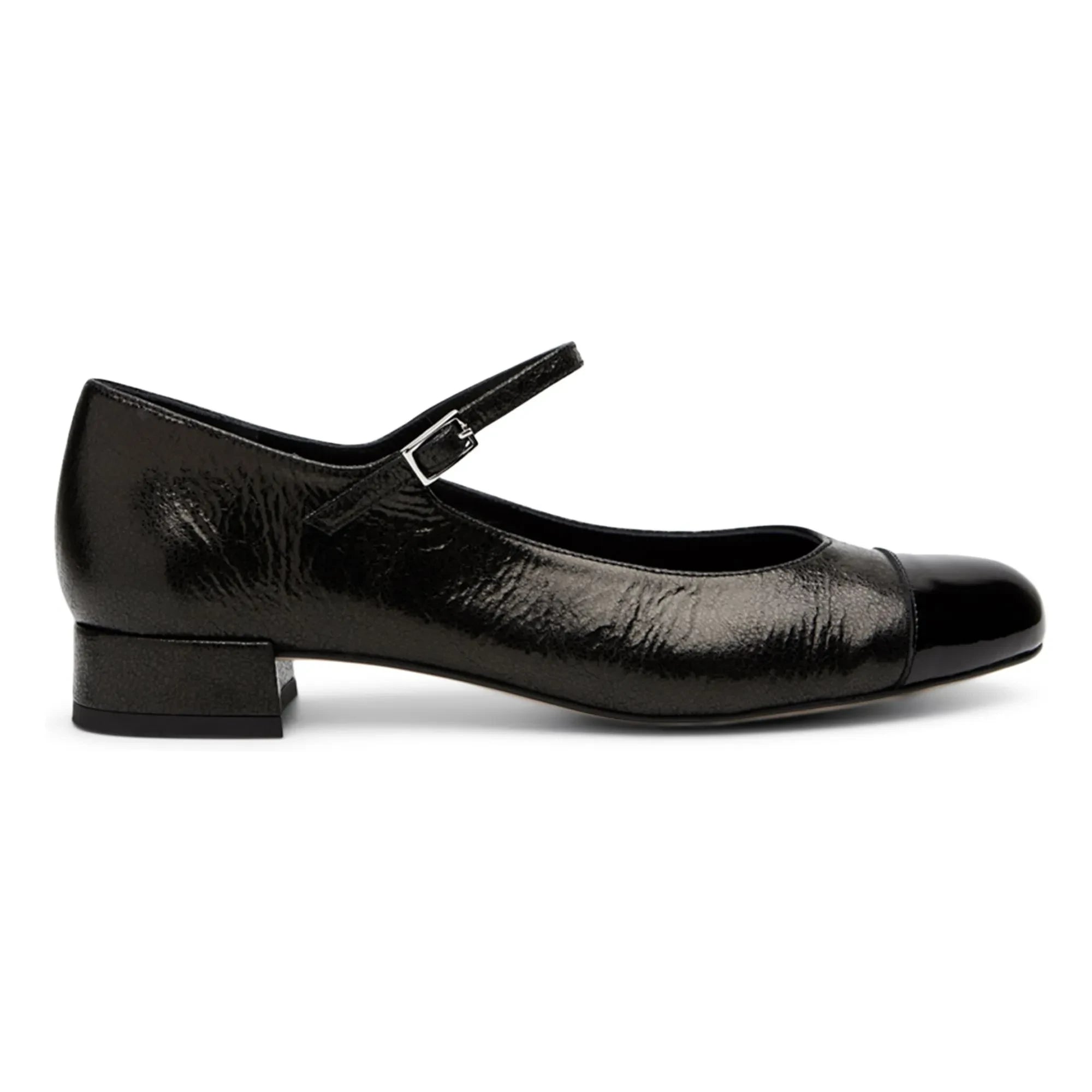 Augusta - Zapatos Mary Jane Lola Metalik | Negro