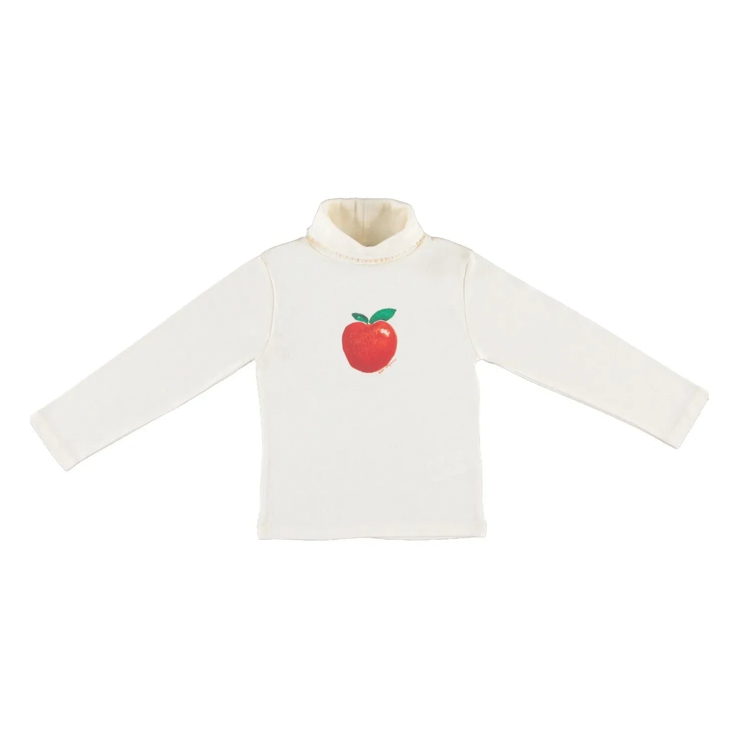 Bebe Organic - Organik Pamuk Apple Balıkçı Yaka | Ekru