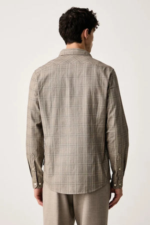 Camisa de algodón para hombre Barbour Franklin