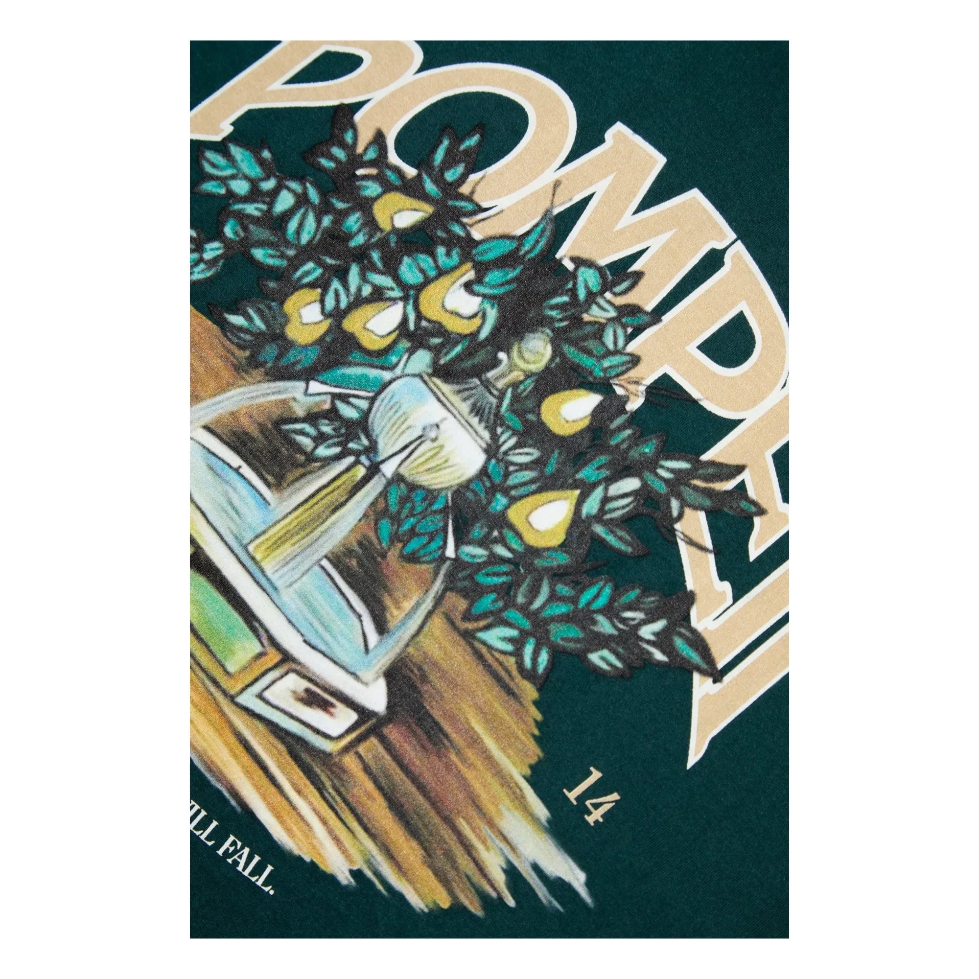 Pompeya - Camiseta Gráfica Regular | Pino
