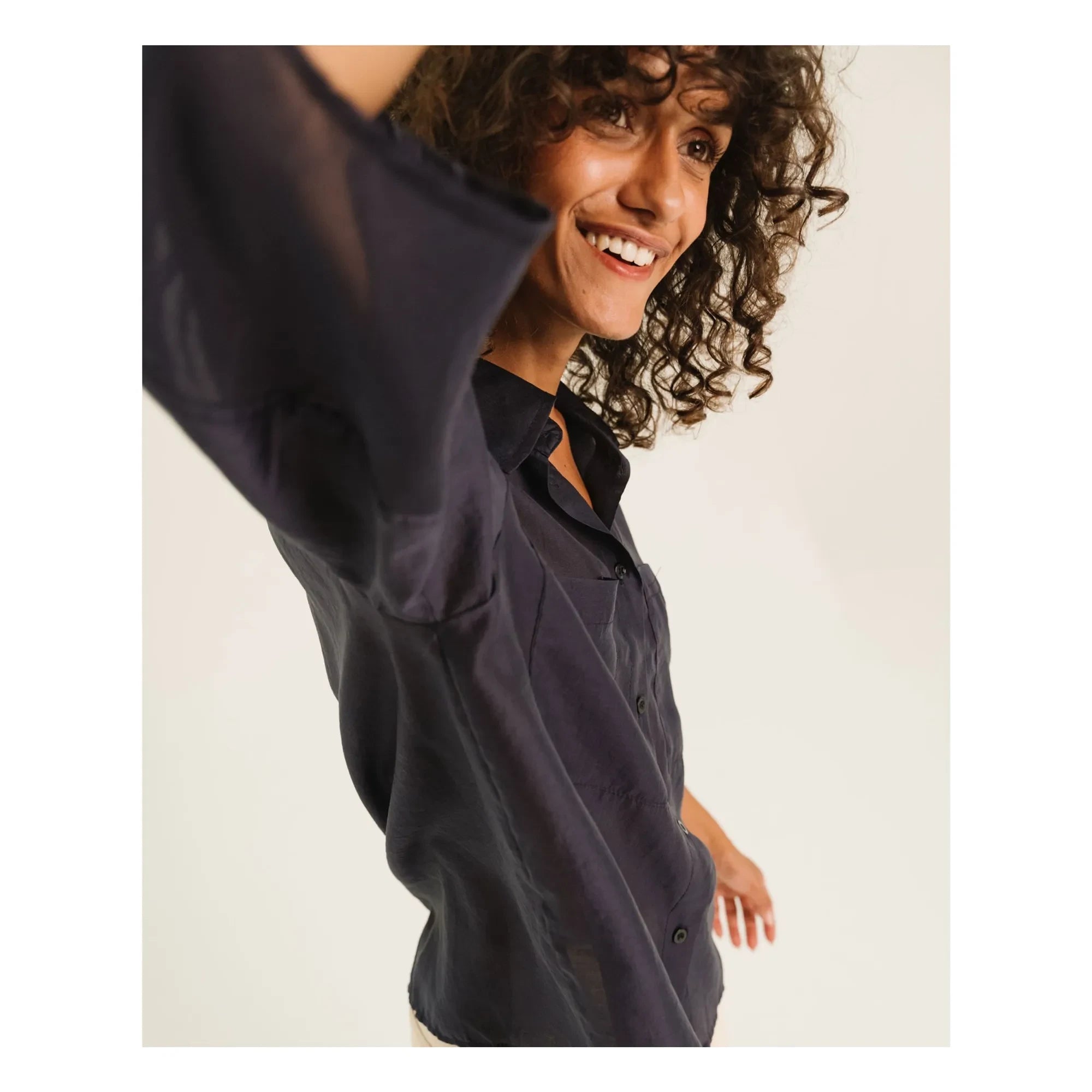 Tinsels - Camisa Eather | Azul noche
