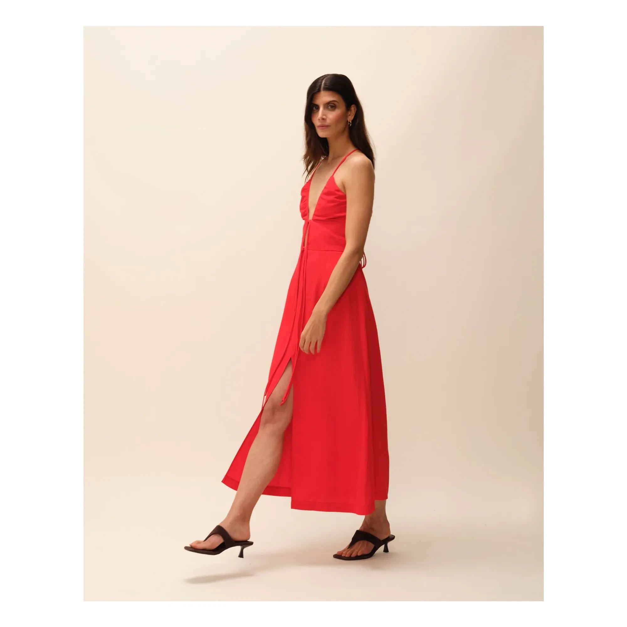 Nitah - Tania vestido | Rojo
