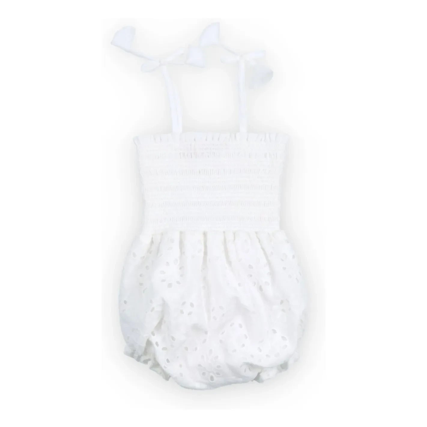 the new society - Sakura Bordado Anglaise Peto | Blanco