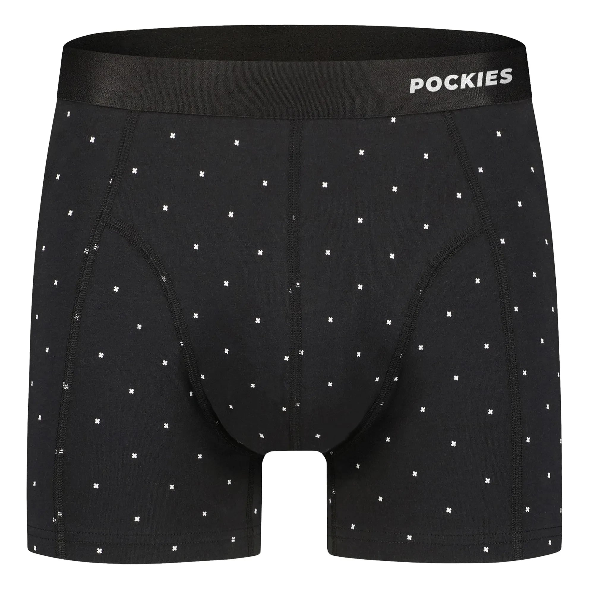 Pockies - Slip Black X's | Negro