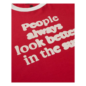 Thinking Mu - People Zowie Camiseta Algodón orgánico | Rojo