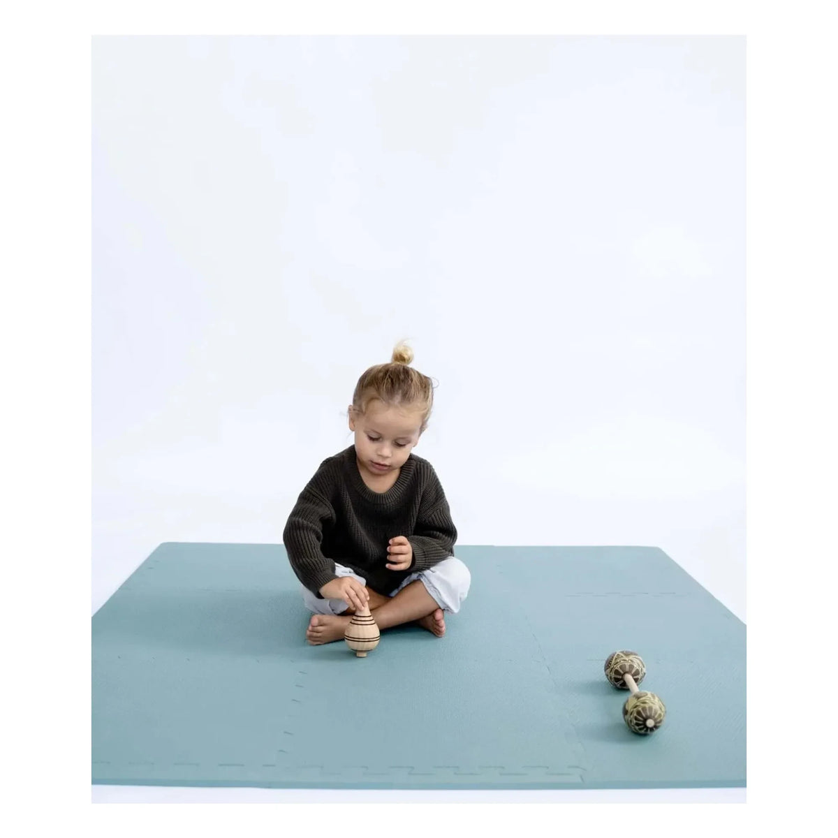 Toddlekind - Alfombra de juegos modular clásica | Azul