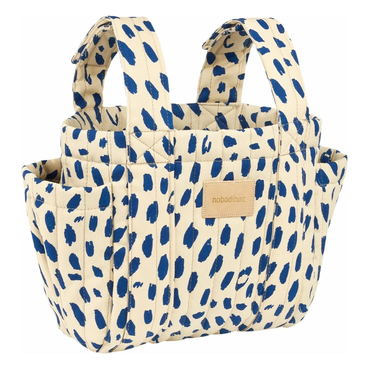 Nobodinoz - Bolso organizador para cochecito Hyde Park Leonie | Azul
